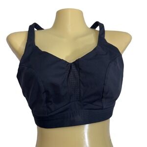 Panache Sport Wired Sports Bra Black High Impact Underwire 34E